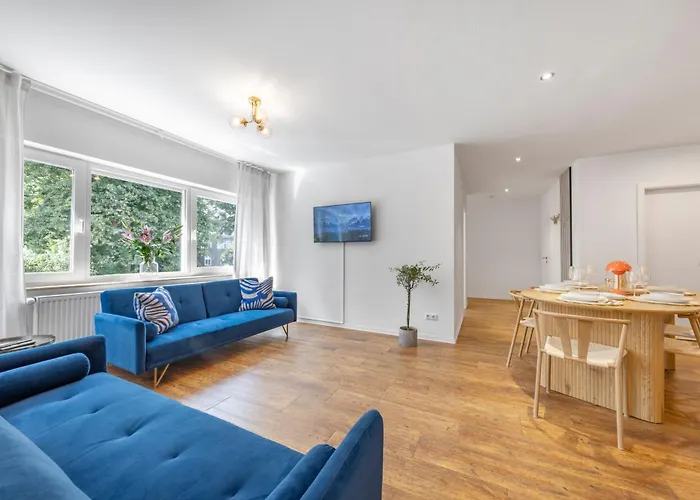 Apartament Mango Living I Harmony I Modern I 3 Schlafzimmer I 93 Qm I 8 Personen Mönchengladbach